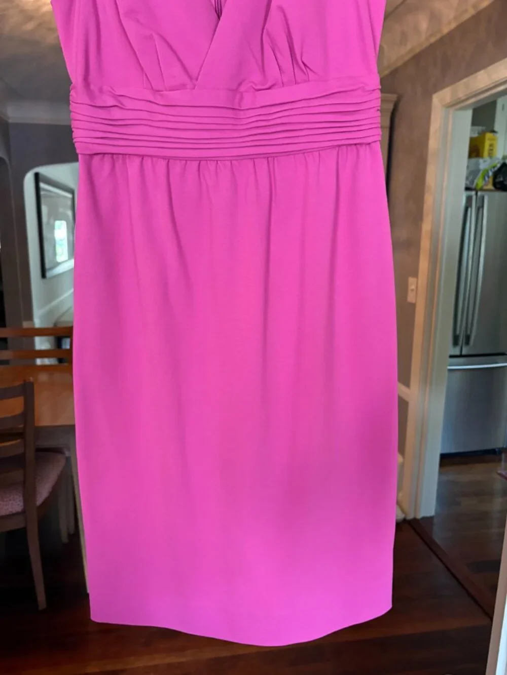 NWT Kate Spade New York Pink V-Neck Ponte Dress. Size 8